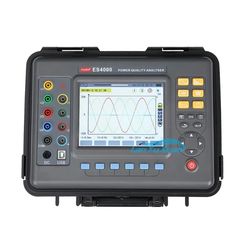 

FUZRR ES4000 China mainland digital three phase electrical safety comprehensive 3 Phase Power quality Analyzer