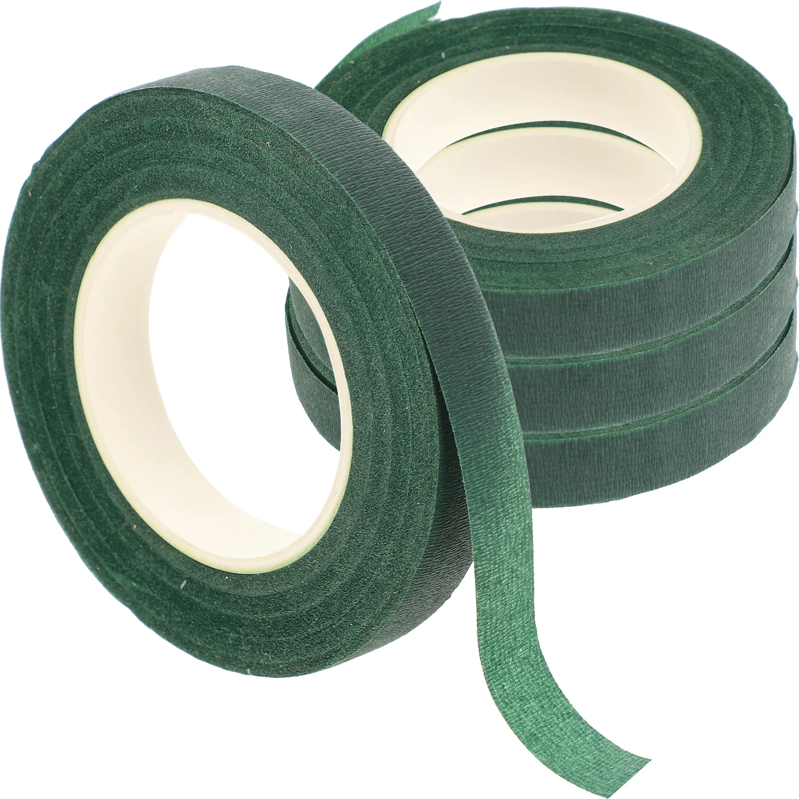 

4 Pcs Floral Tape Green for Flowers Waterproof Supplies Wound Wedding Washi Stem Wrapping Bouquets Paper