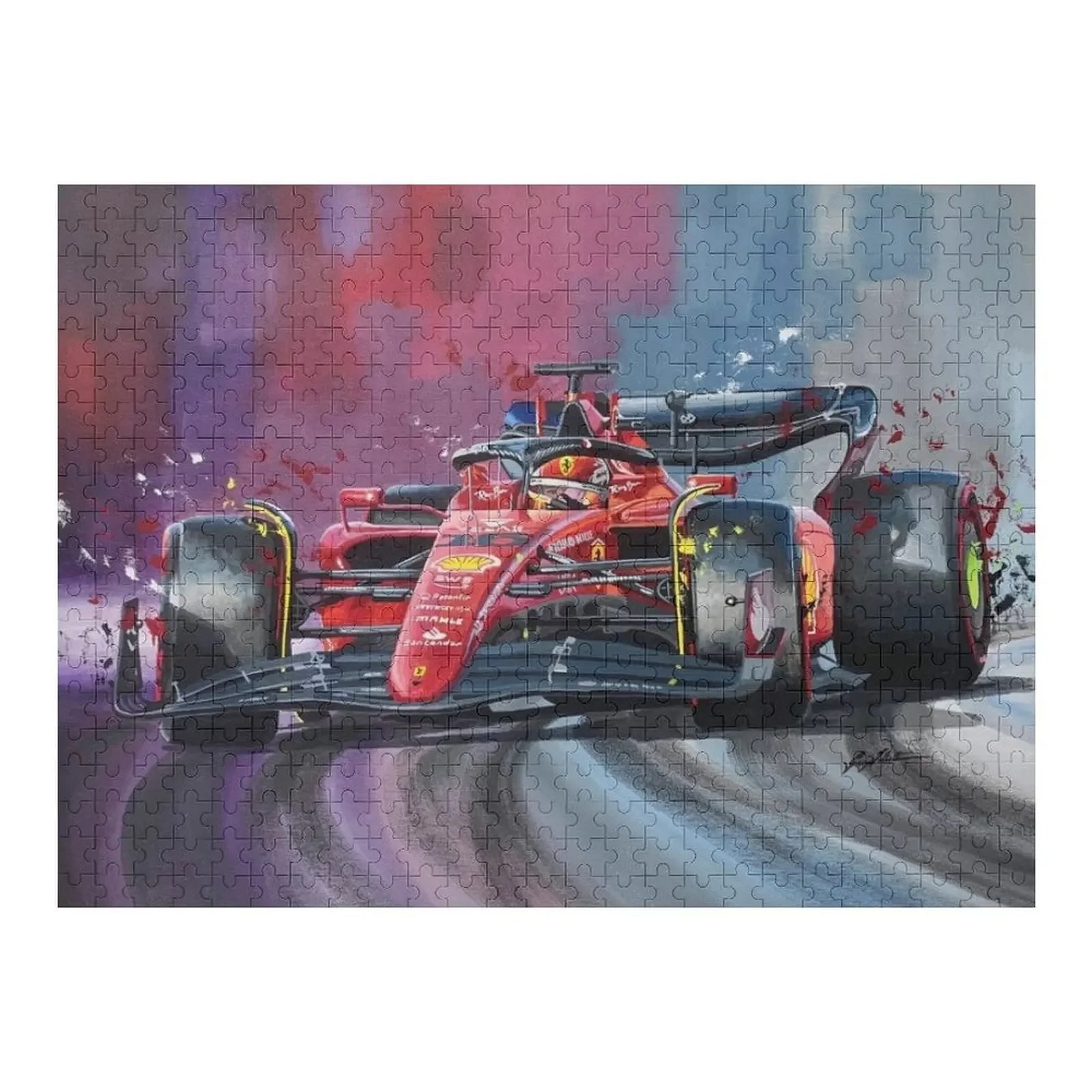 CHARLES LECLERC 2022 Jigsaw Puzzle Wooden Jigsaws For Adults Custom Photo Jigsaw For Kids Jigsaw Custom Puzzle bburago 2022 f1 ferrari f1 75 16 leclerc 55 sainz alloy vehicle diecast cars model toy collection gifts adults 1 43