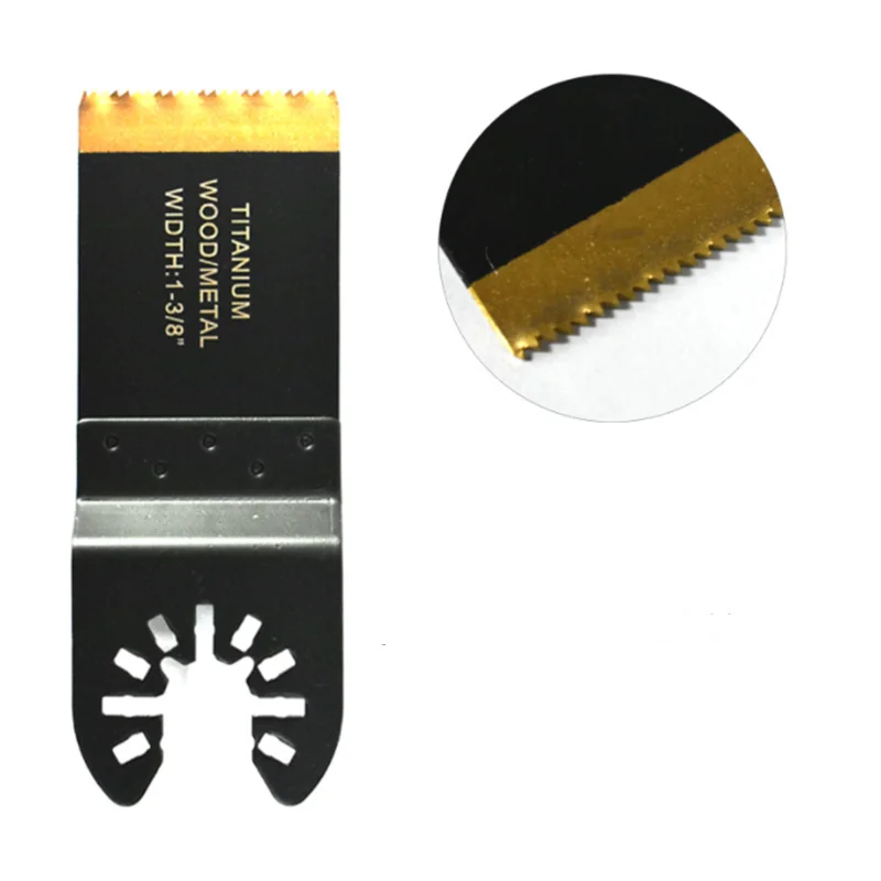 MTP TM 6 Japan / Bi-Metal/ Fine Quick Release Universal Fit Multi Tool Oscillating Saw Blade For Craftsman MM20 Rockwell Universal Fit Porter Cable B & Decker Bosch Dewalt Stanley