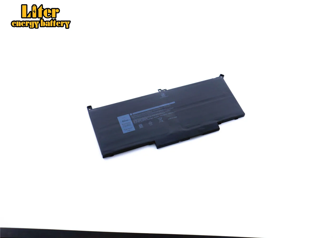 Bateria do Portátil para Latitude F3ygt 12 7000 E7280 E7290 E7380 E7390 E7480 E7490 F3ygt 2x39g 7.6v 60wh - Imagem 2