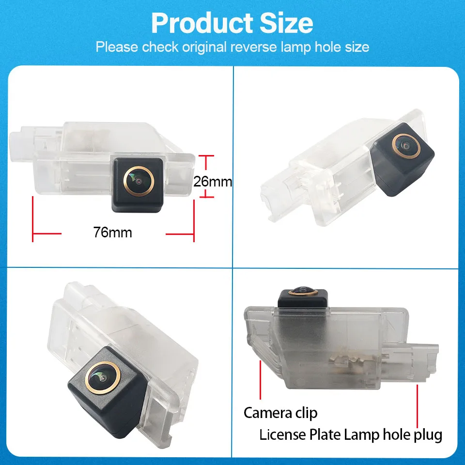 Achteruitrijcamera Auto Voor Peugeot 1007 2008 3008 208 301 307 308 406