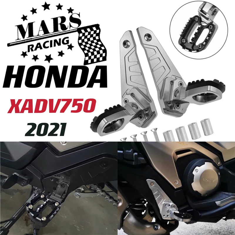

Аксессуары для мотоциклов, складная задняя ножная педаль для HONDA опора для ног для пассажира XADV 750 X ADV xadv750 2021 2022 +