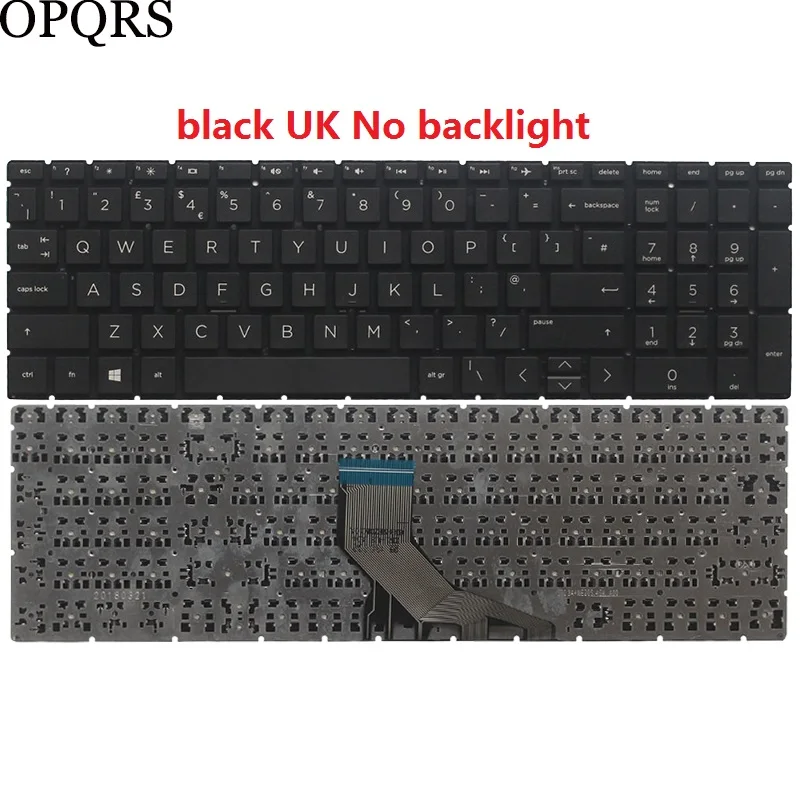 black UK No backlit