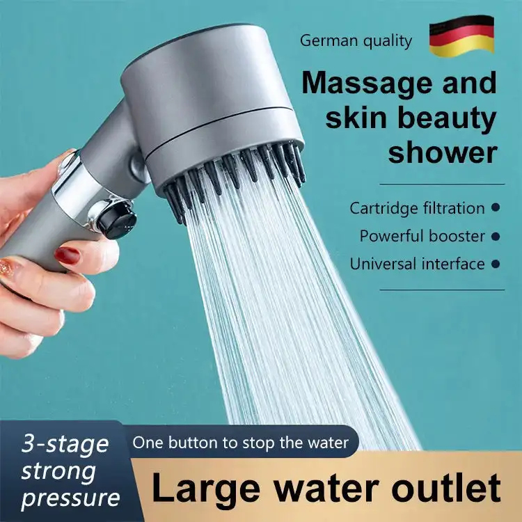 Beauty Booster shower Dabai Dechlorination Booster Mirror head Activated Carbon Fiber Antibacterial