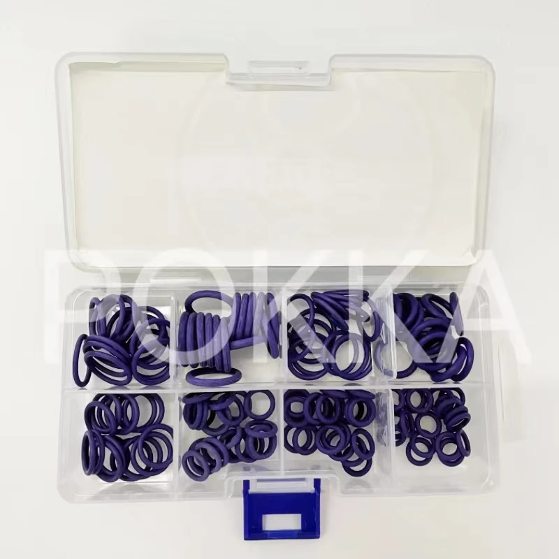 Set O-Ring In Gomma Kit Guarnizioni Assortimento O-Ring Per Automotive A/C Ac Conditioner Pipe Hydraulics Air Gas Hvac R134A R12