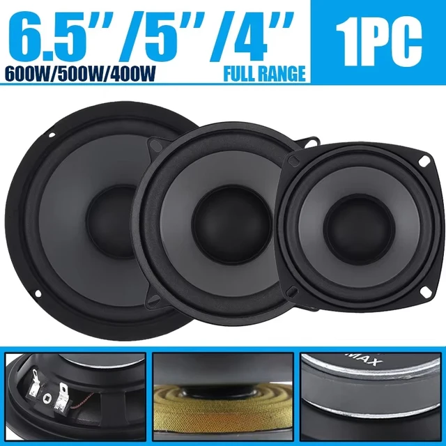 Car Speakers 4/5/6.5 Inch Vehicle Door Auto Audio Music Stereo Subwoofer Full Range Frequency 600W 500W 400W Automotive Speakers