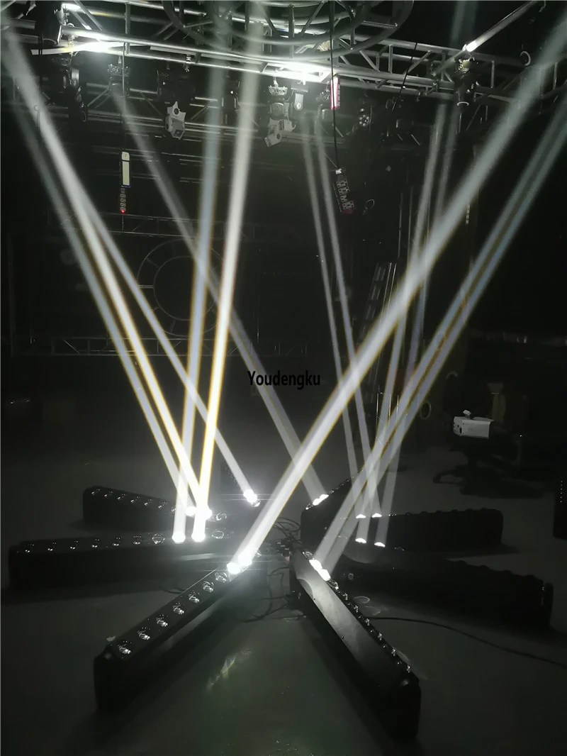 2 pieces 10x40w rgbw dmx led beam moving head bar light Party Dj stage led movin