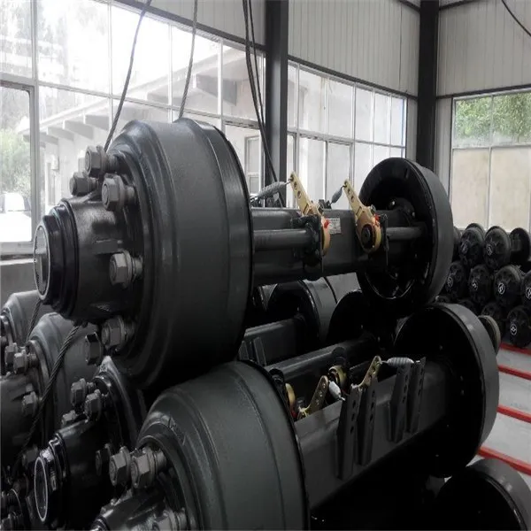 10t 11.5t 13t 16t 20t Twin Tire Disc Brake Shaft Heavy Duty Axle Manufacture Trailer Axle Rear