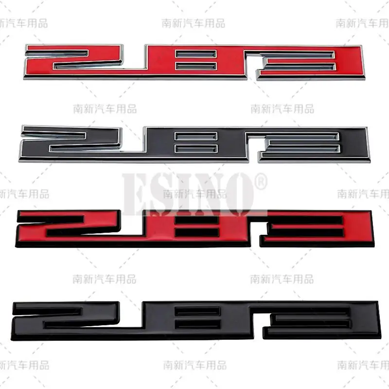 

Автомобильный Стайлинг 3D 283 металлический сплав клейкая эмблема задний багажник значок переднее крыло наклейка для Chevrolet Camaro Cruze