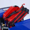 RTR LESU 1/14 RC Hydraulic Dumper Car 8X8 Crane Dump Truck PL18EV Lights Sounds Remote Control Tipper 2-speed Toy THZH1721 5