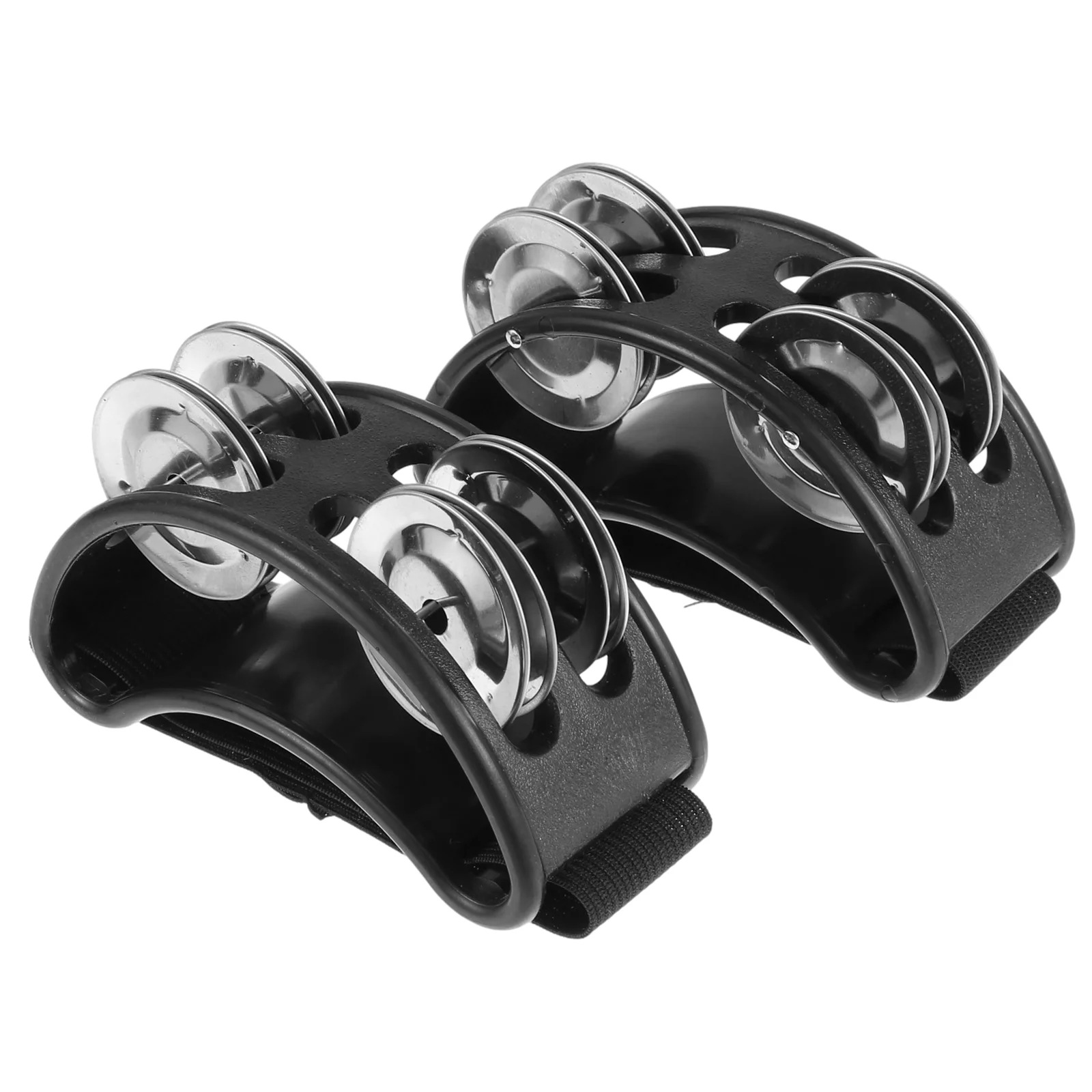 

Half Moon Musical Tamborine Pedal Bell Childrens Toys Drum Instrument Accessory