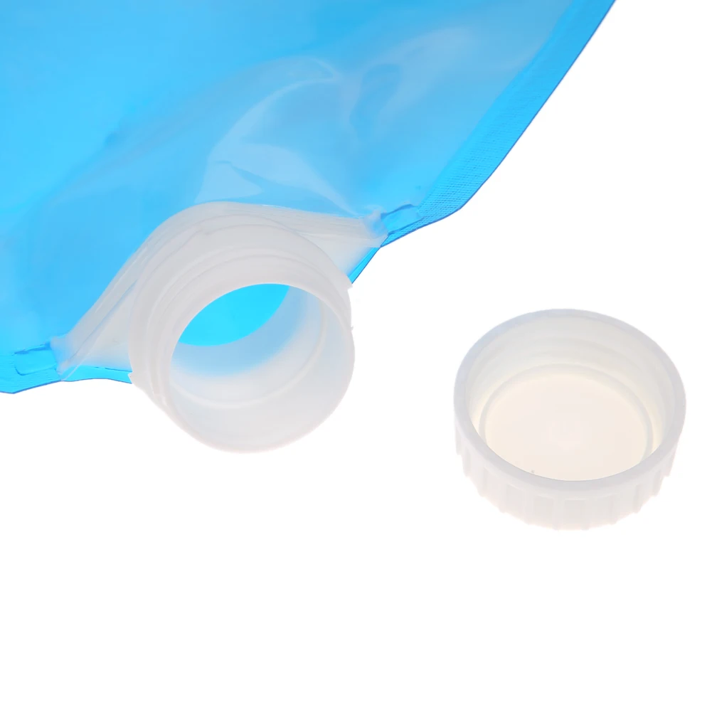 접이식 물통 가방, 5L 물 저장 가방, 손잡이가 있는 휴대용 물통, 배낭용 야외 보관 물병