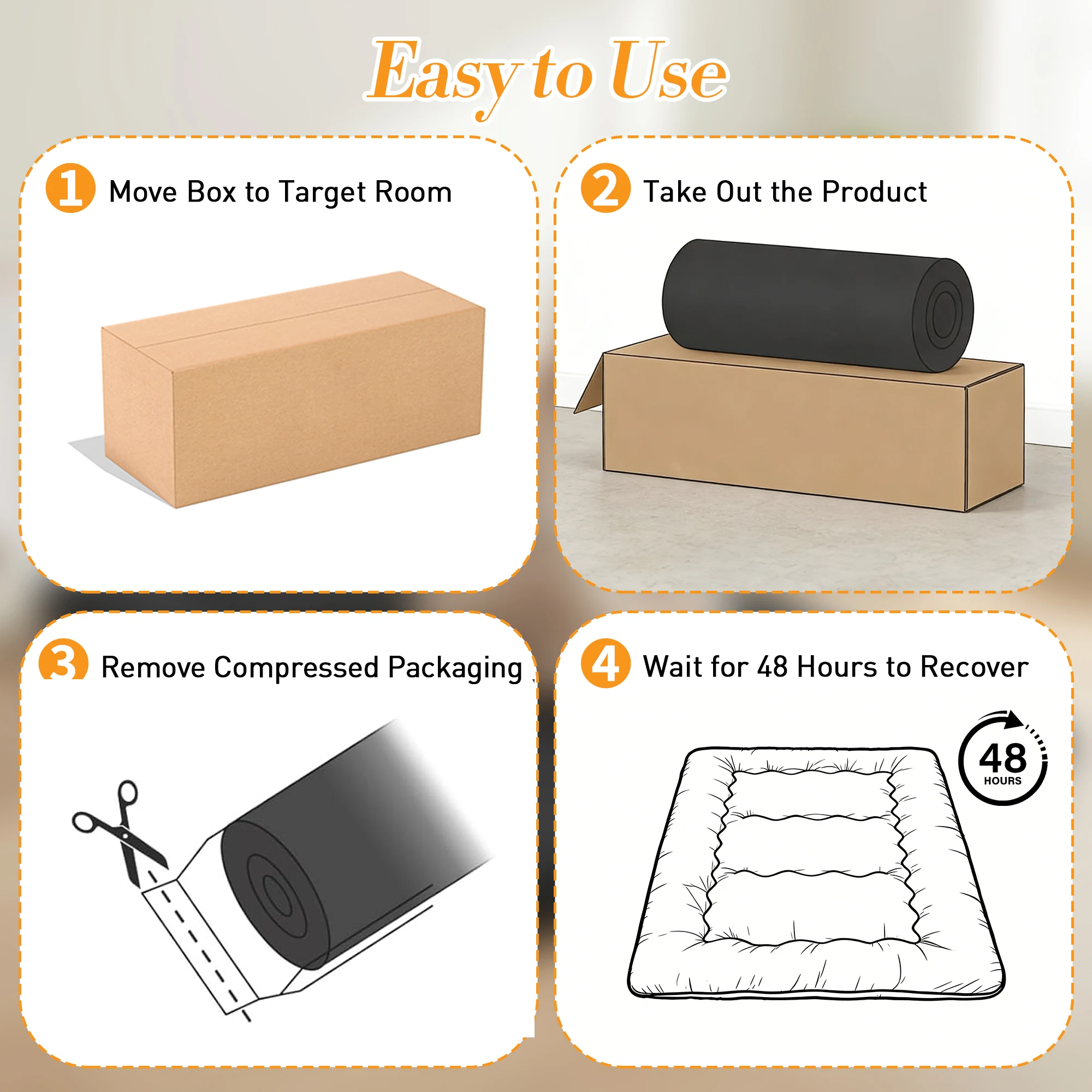 portable mattress storage bag