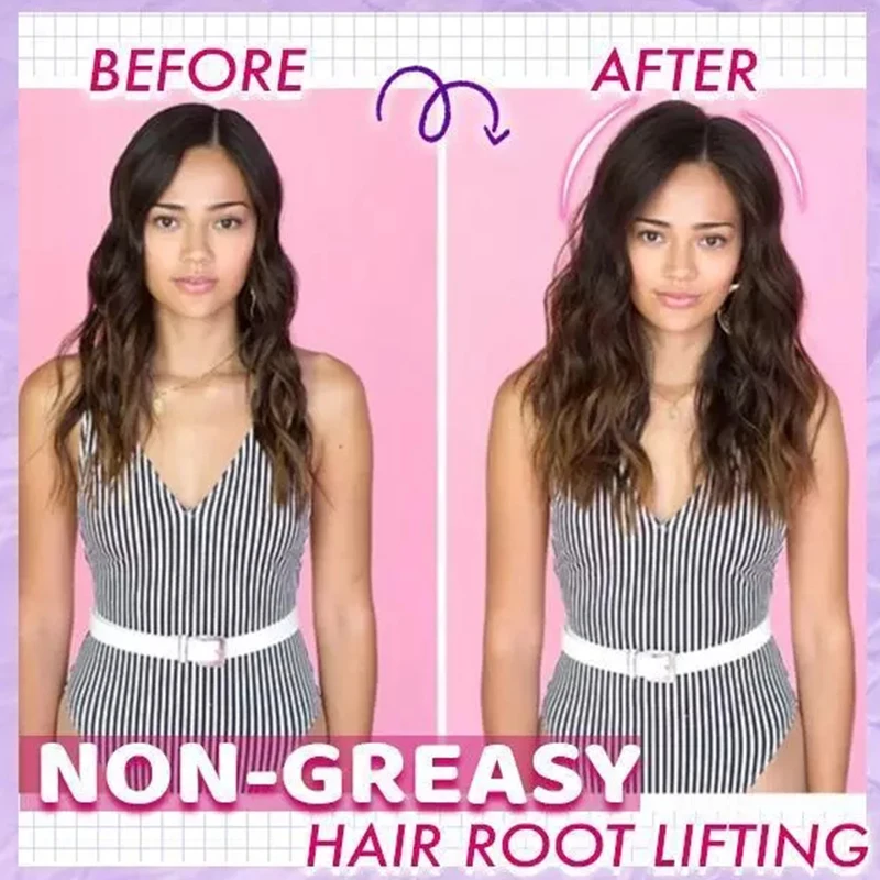 Fluffy volumizing hair gel super large capacity styling gel spray Non-greasy and non-sticky long-lasting pump-hair shape hair styling spray