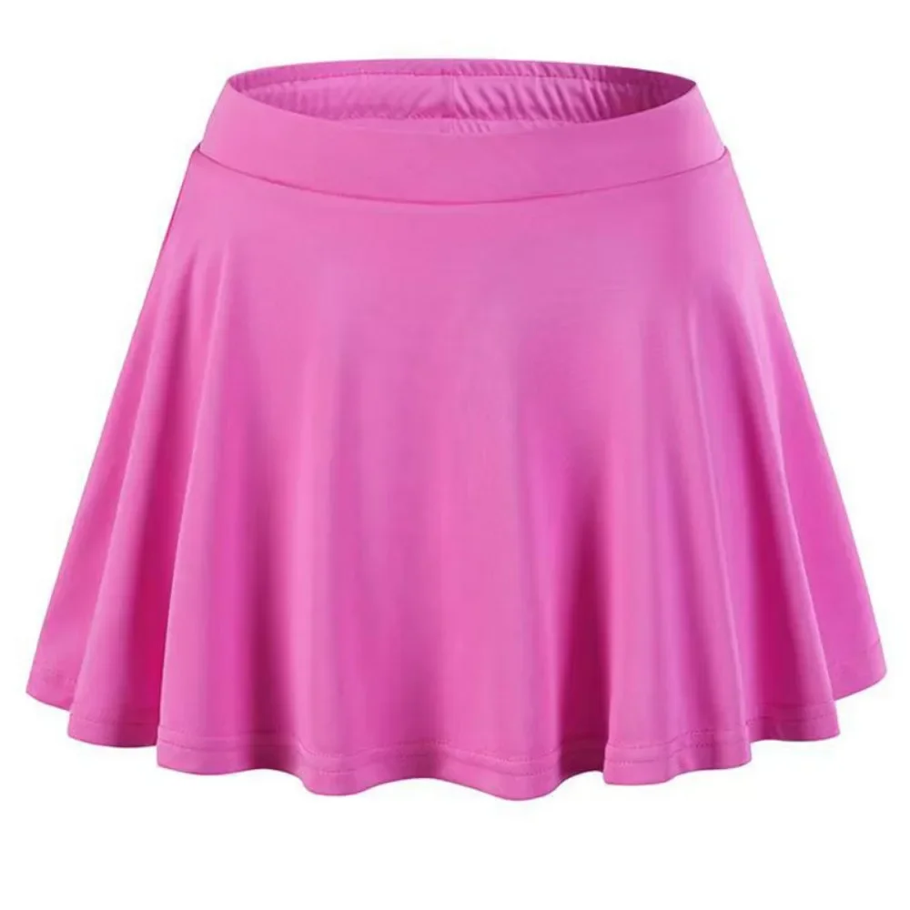 Summer Popular Children's Sports Skirt Short Skirt Girls Performance Pleated Lined Anti-Exposed Tennis