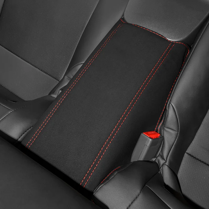 

Car Armrest Mat Rear Seat Arm Rest Storage Box Protection Cover Pad For Subaru BRZ Toyota GR86 Suede Leather Car Styling