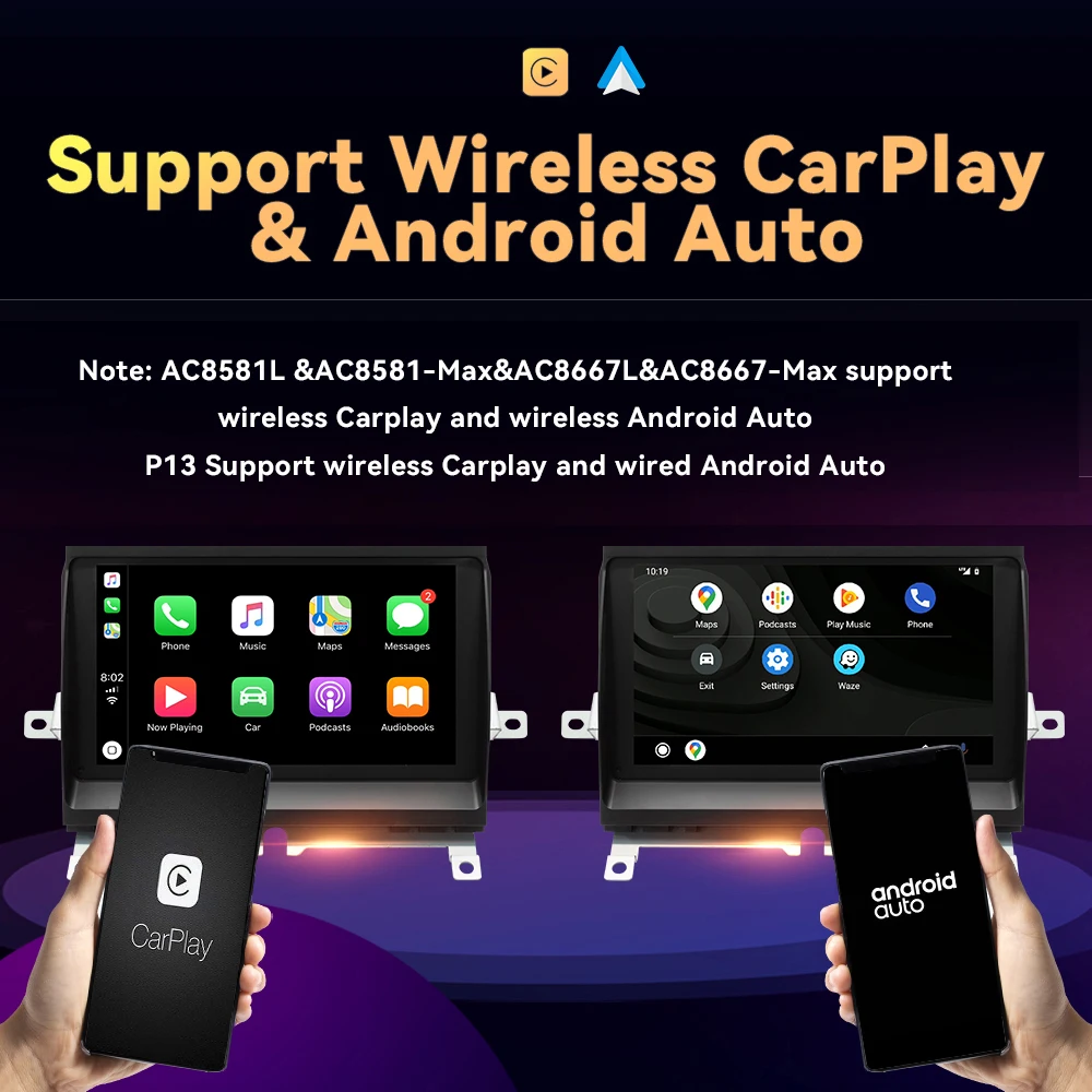 Radio Android para Auto Land Rover Discovery 3 LR3 L319 2004-2009 Carplay Inalámbrico Android Auto GPS Navegación 4G WIFI Pantalla IPS 5