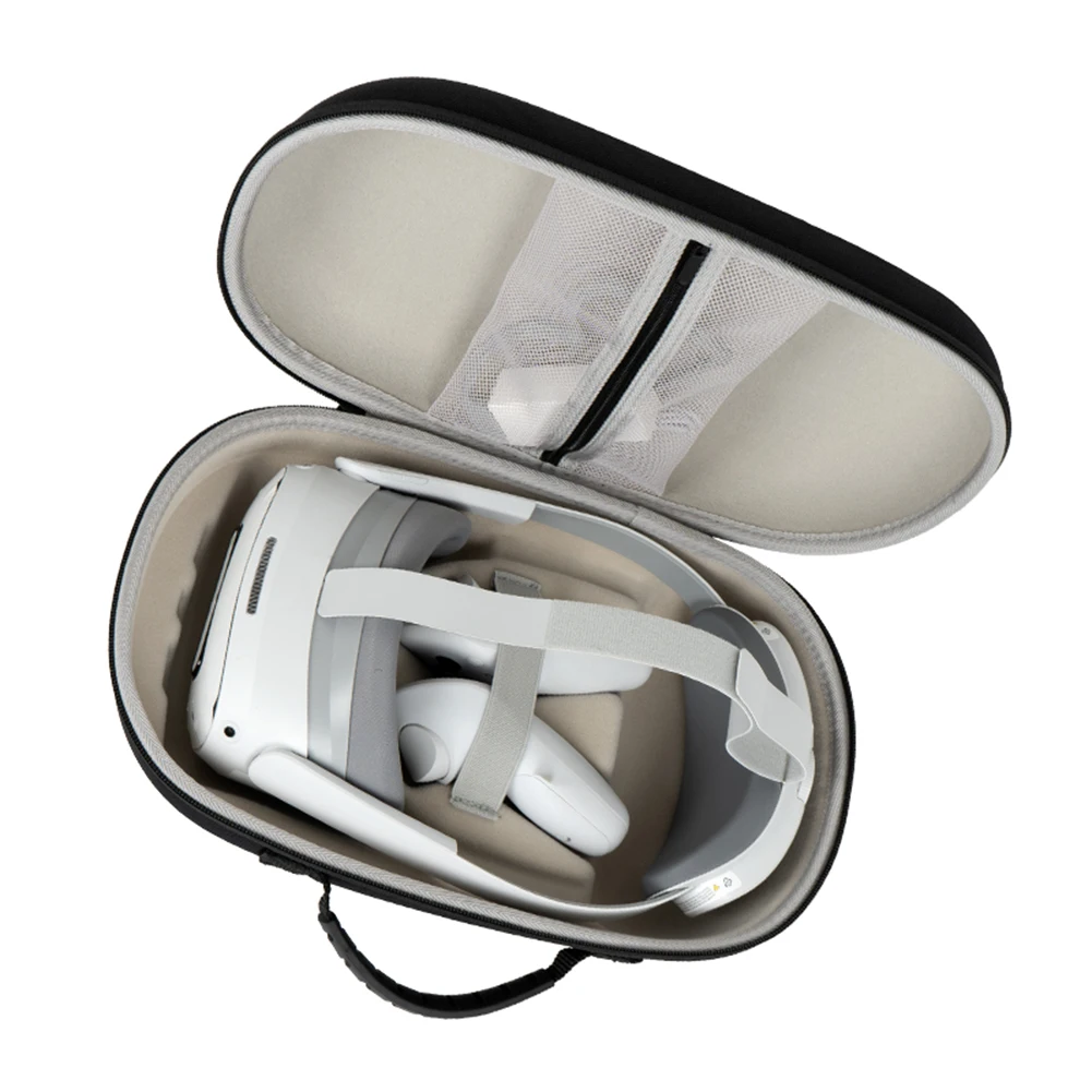 Portable Hard Carrying Case Shockproof Travel Case Storage for Meta Quest 3S/Pico 4 Ultra VR Headset