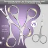 15pcs Stainless Steel Nail Clipper Cutter Trimmer Earpick Grooming Kit Manicure Pedicure Scissor Tweezer Nail Tools Set With Bla 3