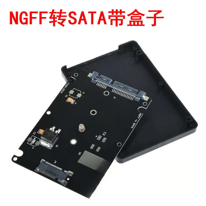 

Ngff to sata sata SATA protocol M.2 NGFF SSD to 2.5 SATA3 adapter with shell.