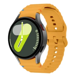 Original Silicone Sport Band for Galaxy Watch - 44mm/40mm Strap Bracelet (Yellow)