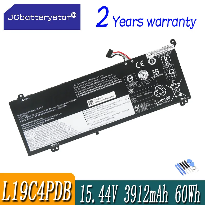 Новый аккумулятор JC L19C4PDB L19M4PDB 60WH для Lenovo ThinkBook 14s Yoga ThinkBook 14 2021 G2 G3 15 SB10Z21205 5B10Z21209