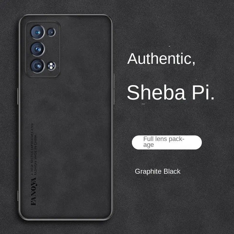Premium PU Leather Shockproof Hard Back Cover - Durable Protection