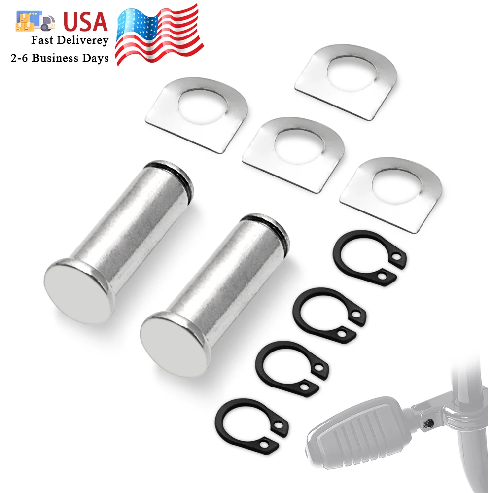 Pedane Per Moto Pedane Per Poggiapiedi Per Harley Davidson Touring Dyna Softail Sportster 883 1200 Bullone Pin Rondella A Molla