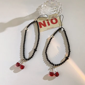 Cute Cherry Phone Charm 1