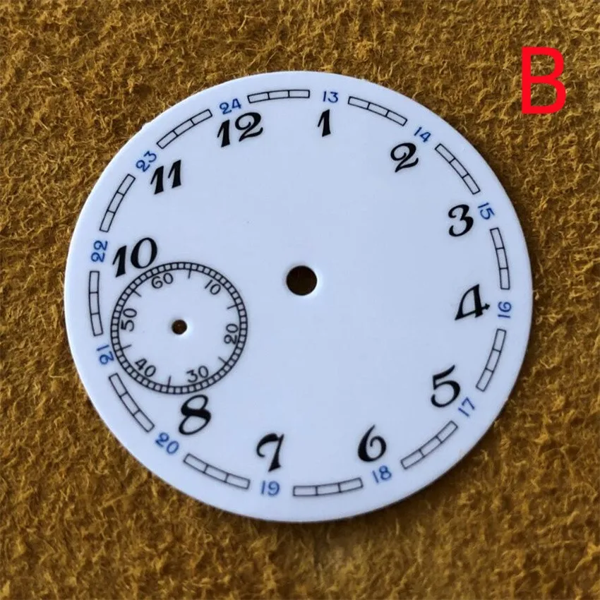 Watch Dial Accessories 37mm Watch Face For ETA 6497/For Seagull ST3600 Movement Repair Replacement Parts Newest