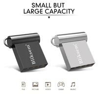 High-Speed Mini Pen Drive 128GB 64GB 32GB 16GB 8GB USB 2.0 Metal Flash Drive Portable Waterproof U Disk for Data Transmission 3