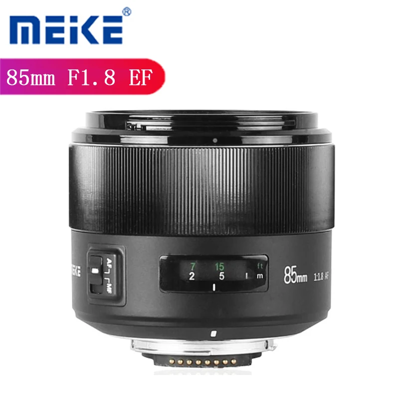 

Meike 85 мм F1.8 Полнокадровый Автофокус портретный основной объектив для Canon EOS EF крепление для цифровых SLR-камер 60D 70D 5D2 5D3 600d T5 T6