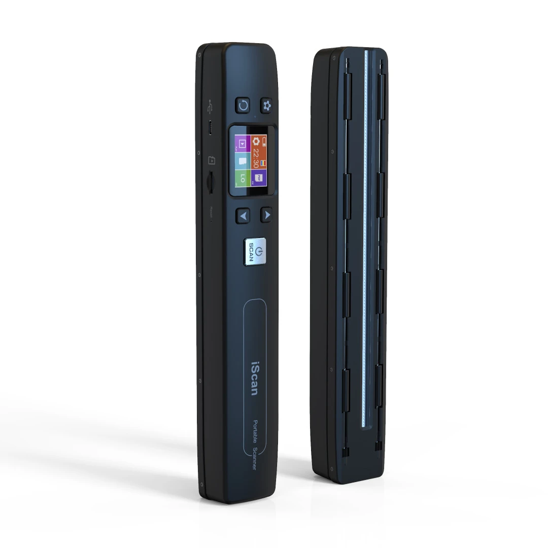 Portable iScan Wifi Scanner Handheld Zero Margin Scanner 1050DPI HD JPG/PDF for Business Reciepts Scan Document Images