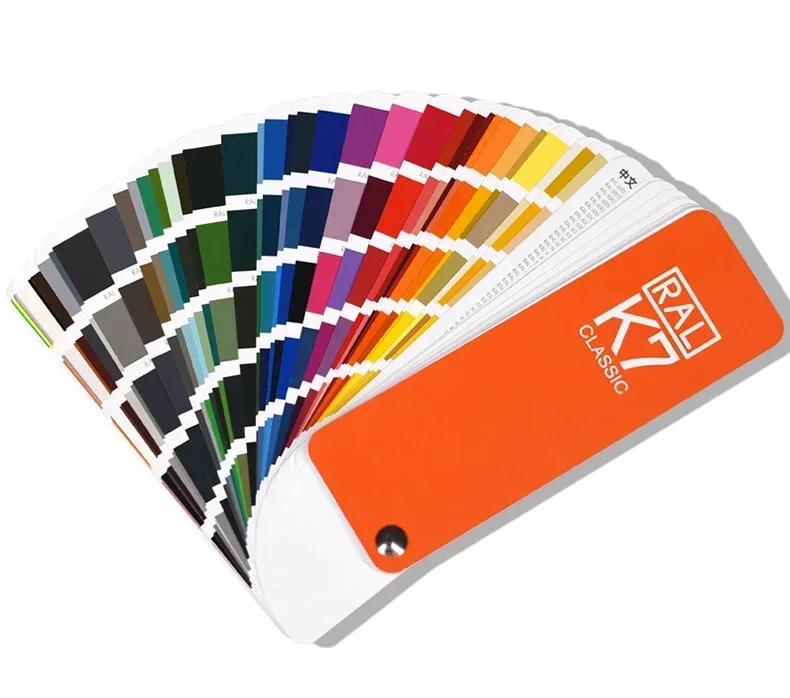 Original Germany RAL color card international standard Ral K7 color chart for paint 213 colors with Gift Box color card chart