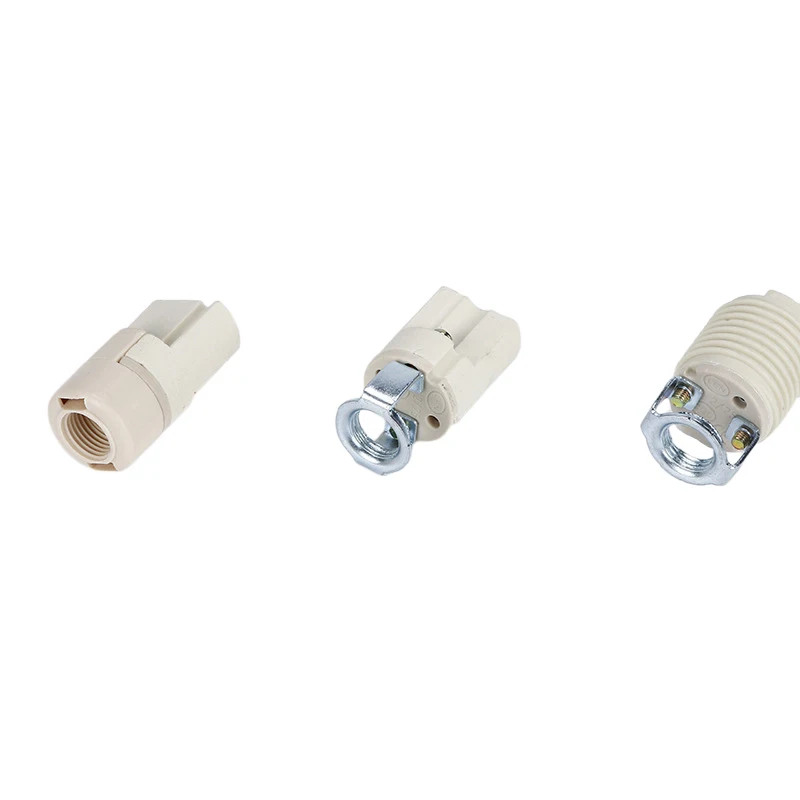 Description Picture 4 of itemG9 Screw DIY Light Ceramic Lamp Holder Household Table Floor LED Bulb Base For Lighting Accessory Head Convert Socket