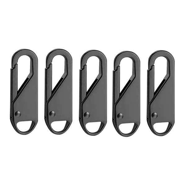 Universal Detachable Metal Zipper Puller Repair Kit for DIY Sewing and Craft Projects (5/10 Pack)