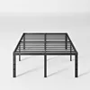 20 Inch Bed Frame No Box Spring Needed Heavy Duty Metal Tall Platform Bed Frame with Large Storage Space, Easy Assembly 6