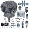 50mm Cylinder Piston Carb Repair Kit For Stihl MS440 044 MS 440 Chainsaw Bar Stud Nut Decompression Valve 1128 020 1227 Part 2