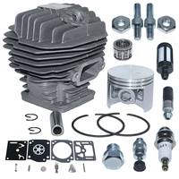 50mm Cylinder Piston Carb Repair Kit For Stihl MS440 044 MS 440 Chainsaw Bar Stud Nut Decompression Valve 1128 020 1227 Part 2