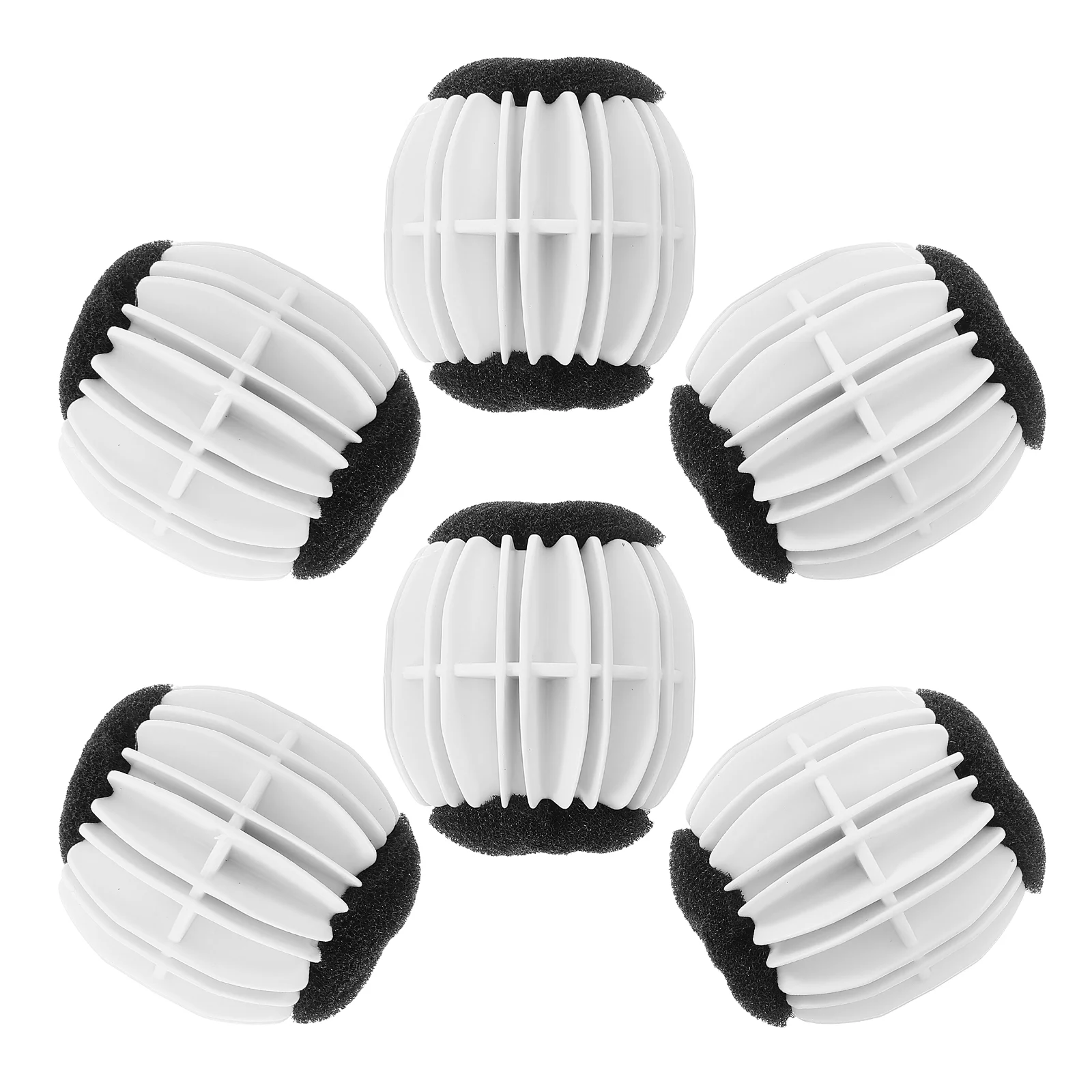 

6 Pcs Laundry Anti-tangle Ball Clothing Washing Balls Cleaning Supply Clothes Lint Hair Catcher Dryer