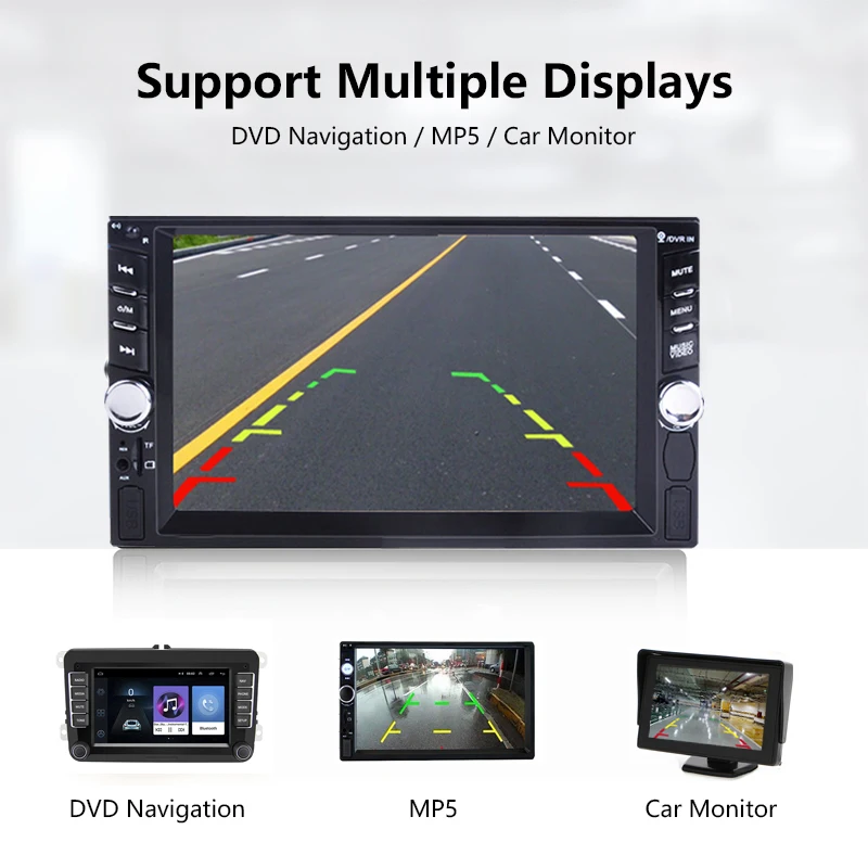 Câmera de visão traseira de carro grande angular 4/8/12 LED Visão noturna Reversão Monitor de estacionamento automático CCD Vídeo HD à prova d'água - Imagem 4