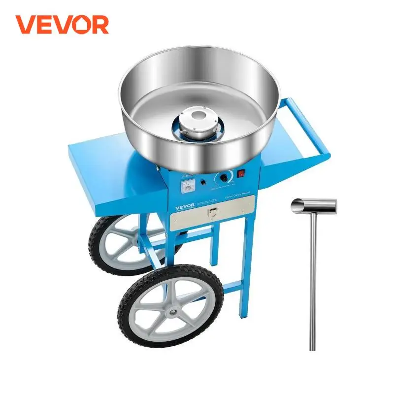 Commercial Cotton Candy Machine with Stainless Steel Bowl