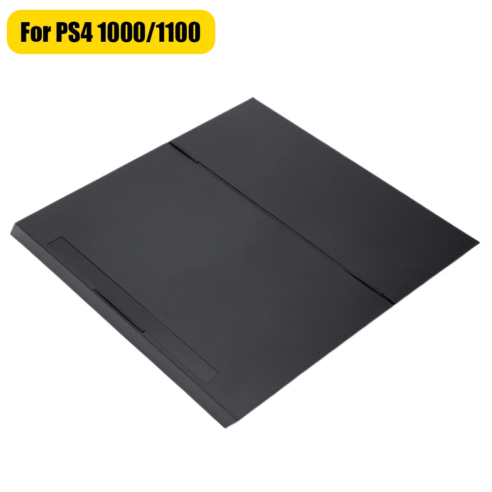 플라스틱 게임 콘솔 커버 교체, 상부 하부 커버 하우징 케이스, PS4 1000/1100/PS41200/PS4 SLIM/PS4 Pro용 블랙