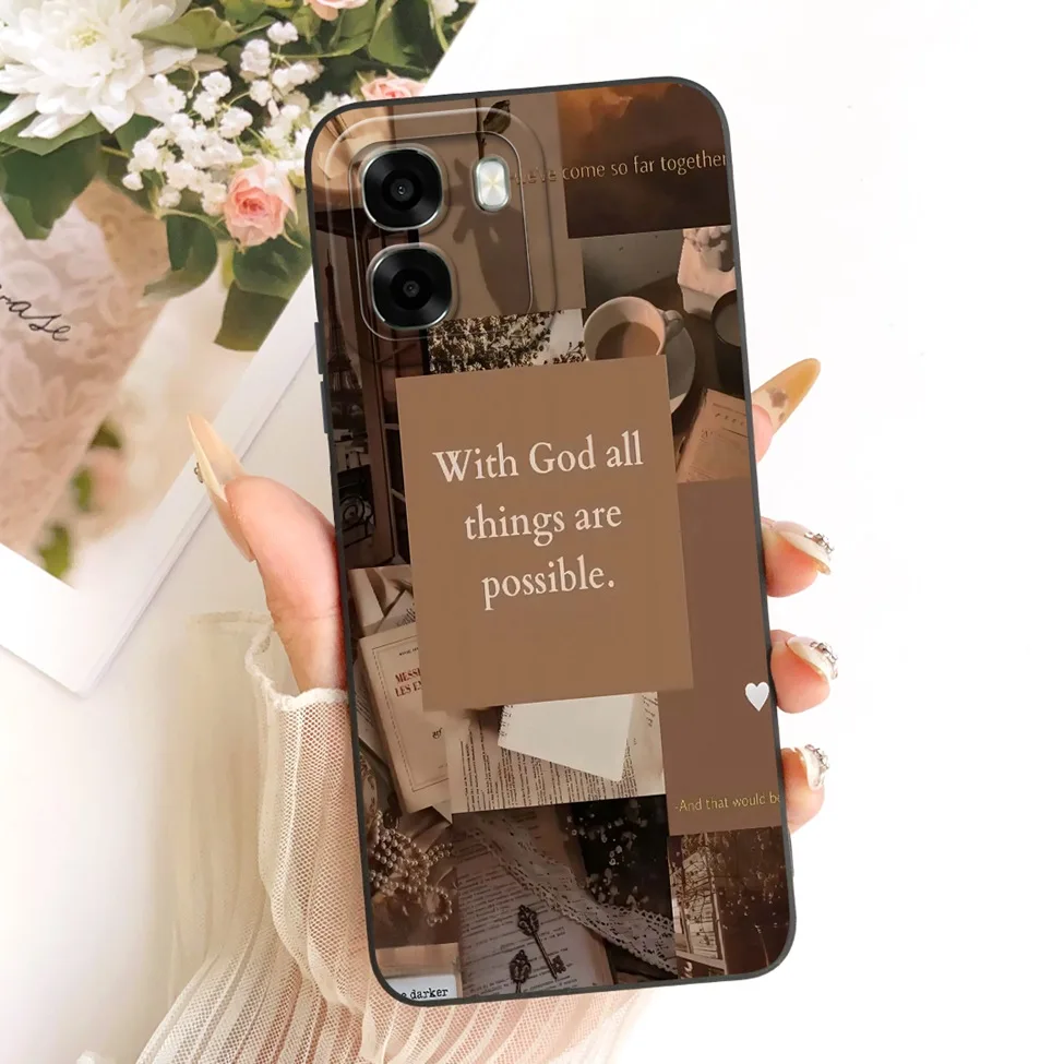 Cute Kawaii Luxury Fashion Flower Silicone Phone Case Cover
