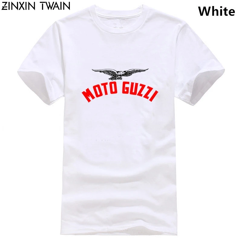 Retro Vintage Biker Moto Guzzi 1921 Image Logo T-Shirt Di Qualità Premium S - 5Xl