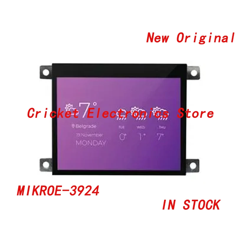 

MIKROE-3924 Development kit display MK64FN1M0VDC12 Mikromedia 3 Kinetis capacitive FPI with bezel