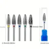 Tungsten Carbide Flame Nail Drill Bits Cuticle Nail File And Removal Gel Acrylic Nail Art Tools For Nail Machine Manicure 4