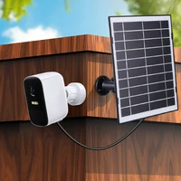 Chargeur solaire 30W Micro USB/USB-C/DC5521, Kit de panneaux solaires, étanche IP65, câble de chargement de 9,8 pieds, Compatible avec EufyCam/Wyze Cam 2