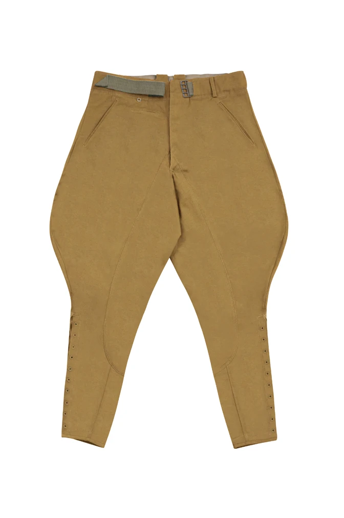 Gutb-022 Wwii Geman Dak/Tropical Afrikakorps Second Type Breeches Sand